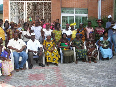 The community comes together