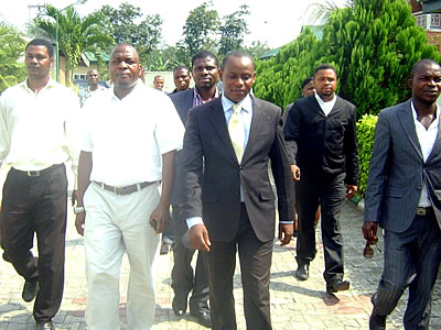 Olorogun Theo Mukoro inspects Yoma Farm resources